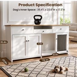 Dog Cage Cabinet NJ08003 - Durable Pet Storage | Bulk Wholesale Discounts