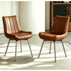 Leather Dining Chairs - Comfortable Seating | Bulk Wholesale Available