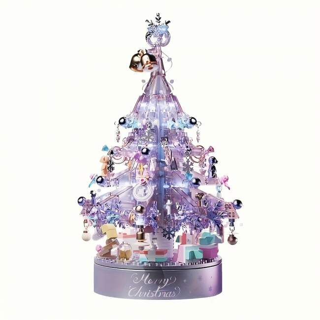 Christmas Music Box 1257pcs - Rotating Base | Custom Logo Bulk - Image 1