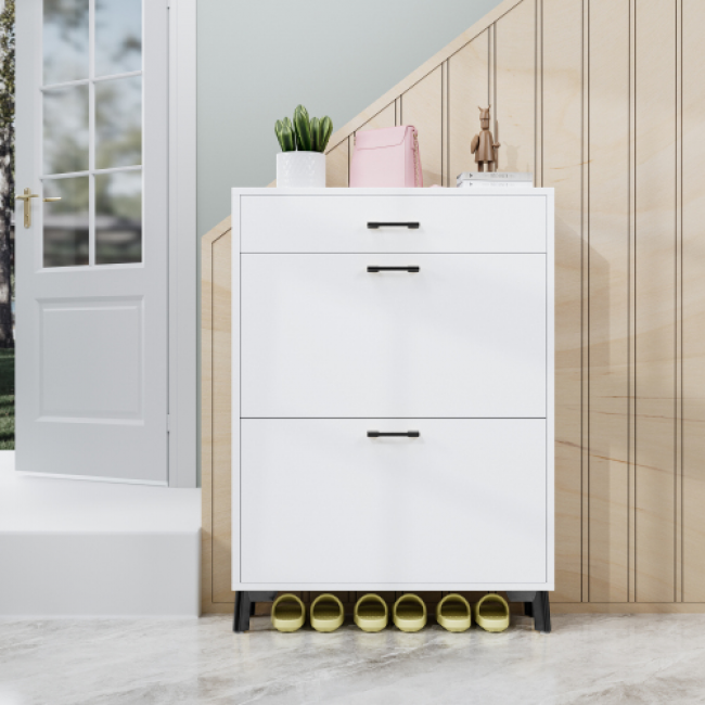 Storage Cabinet Shoe Rack 581 Set - Space Saving | OEM Customizable - Image 6