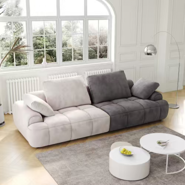 High-End Sofas 15 Sets - Beige & Orange, Gray | Factory Direct Wholesale - Image 2