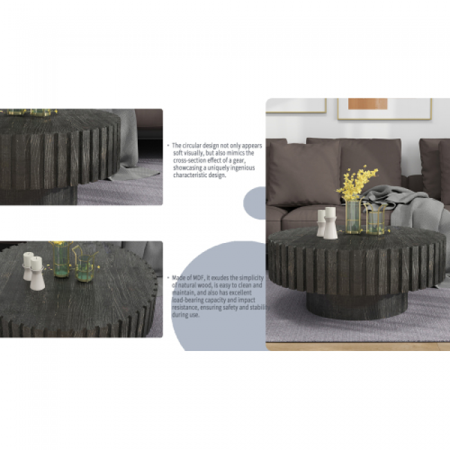 Black Coffee Table Set - Modern Home Decor | Wholesale Discounts - Image 6