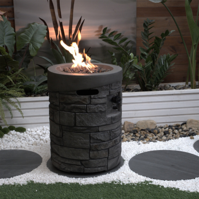 Outdoor Gas Fire Pits - 115 Sets | Custom Orders Available - Image 1