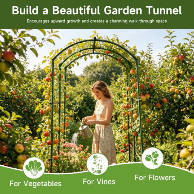 U-Shaped Garden Arches - Durable Outdoor Decor | Wholesale Bulk Orders - Image 2