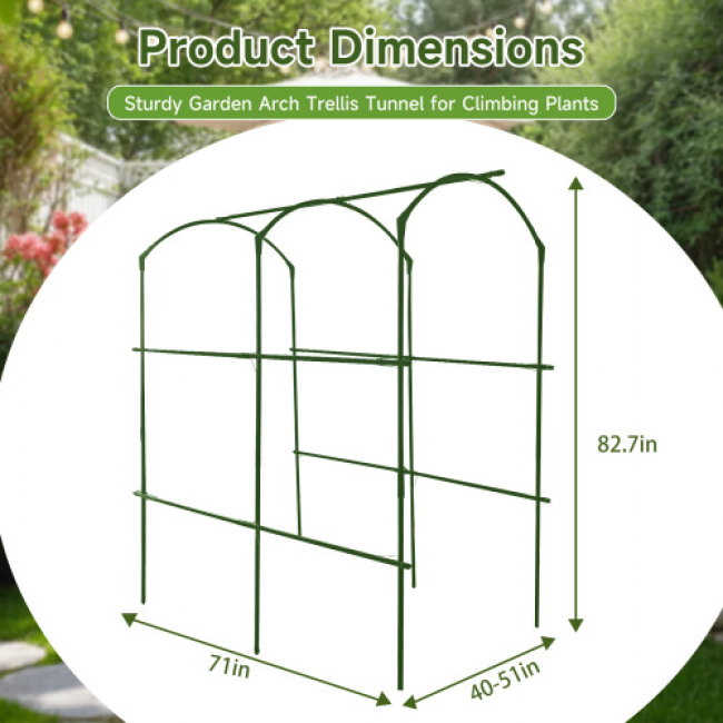 U-Shaped Garden Arches - Durable Outdoor Decor | Wholesale Bulk Orders - Image 3