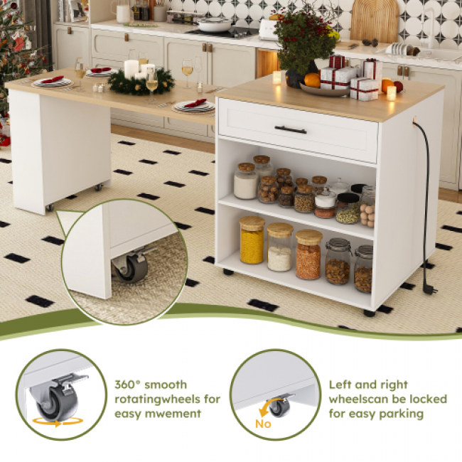 Expandable Kitchen Island - 83 Sets | Bulk Wholesale Deals - Image 5
