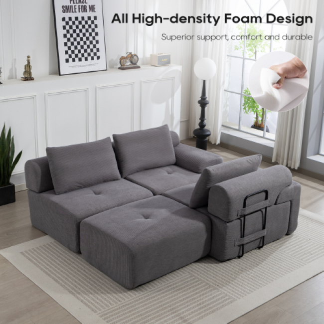L-Shaped Sectional Sofa - Comfortable Seating | Factory Direct Supply - Image 9