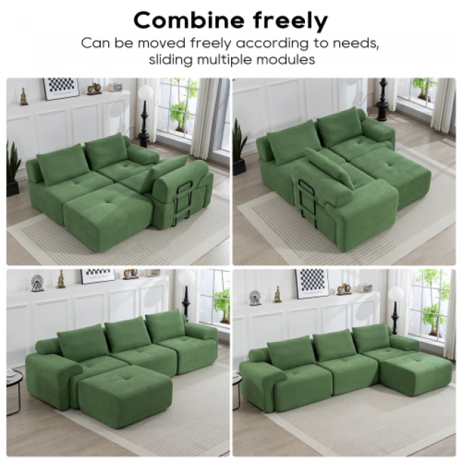 L-Shaped Sectional Sofa - Comfortable Seating | Factory Direct Supply - Image 2