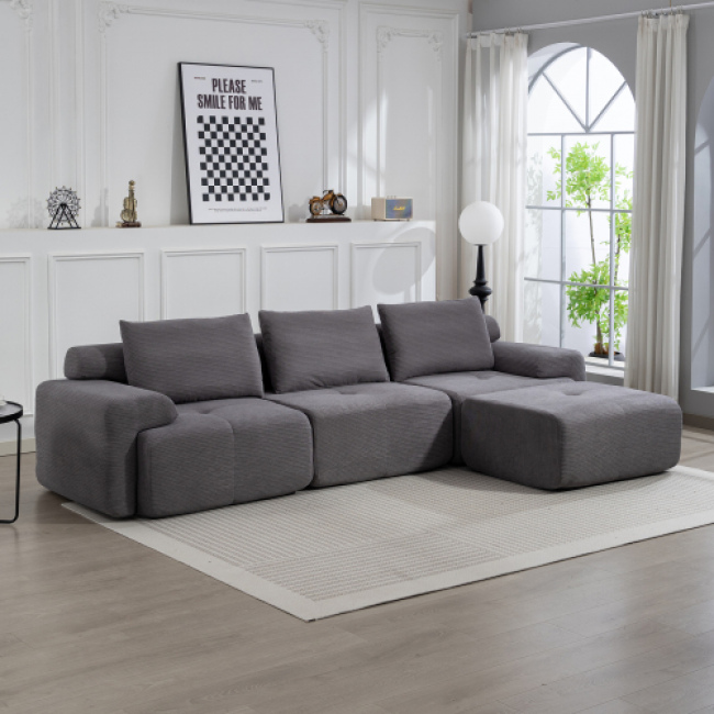 L-Shaped Sectional Sofa - Comfortable Seating | Factory Direct Supply - Image 11