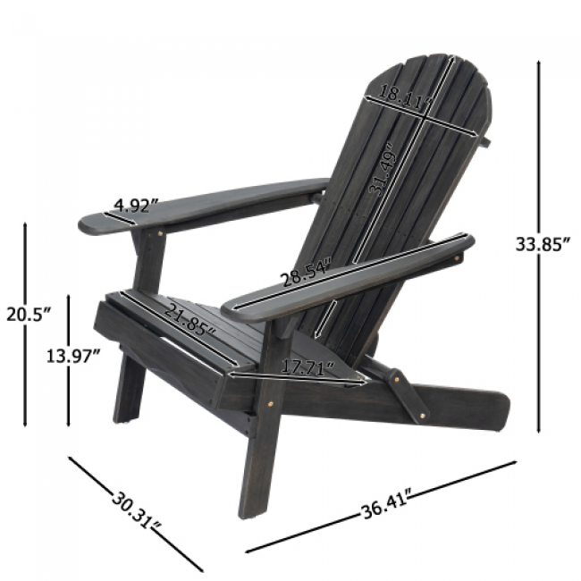 Acacia Wood Folding Outdoor Chair 703 - Comfortable & Stylish | Customizable for Wholesale - Image 4