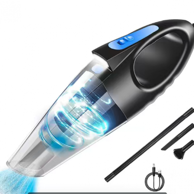 Car Lithium Vacuum Cleaner - Portable & Powerful | OEM/ODM Available - Image 1
