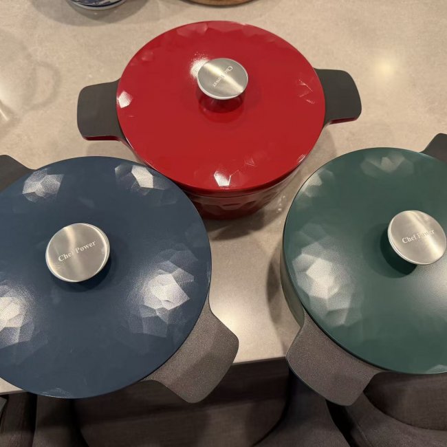 Stainless Steel Cast Aluminum Non-Stick Pans - Durable Kitchenware | Bulk Wholesale Available - Image 4