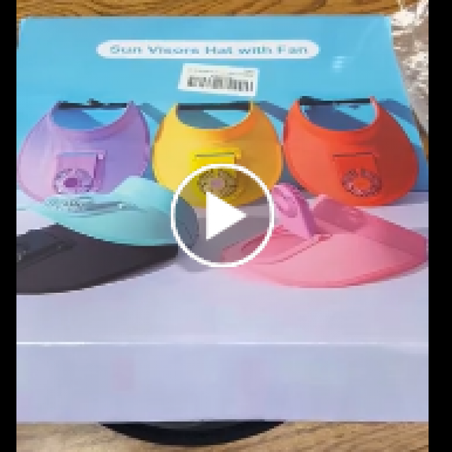 Fan Hat with Shipping - Cool Comfortable Wear | Bulk OEM Orders - Image 1