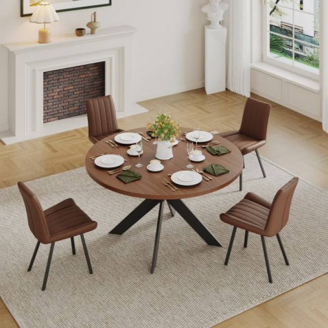 Leather Dining Chairs - Comfortable Seating | Bulk Clearance Sale - Image 4