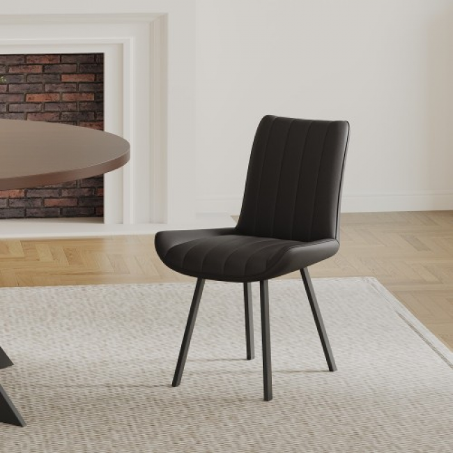 Leather Dining Chairs - Comfortable Seating | Bulk Clearance Sale - Image 9