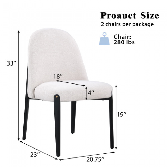 Armless Dining Chairs 68 Sets - Comfortable Seating | Bulk Wholesale - Image 1
