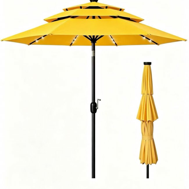 Three-Layer Outdoor Umbrellas - Durable Shade Solution | Wholesale Direct - Image 1