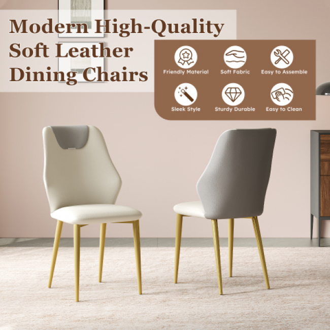 PU Leather Dining Chairs - Comfortable Seating | Bulk Orders Available - Image 4