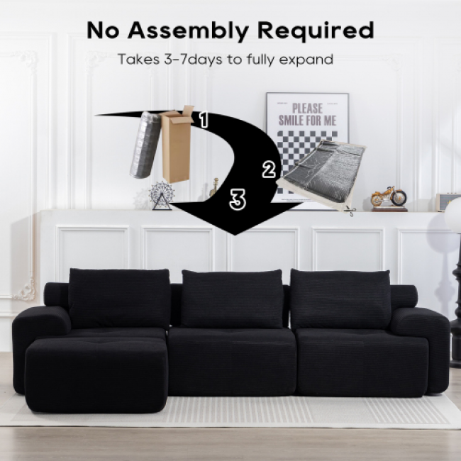 L-Shaped Sofa Sets - Comfortable Living Room Furniture | Wholesale Discounts - Image 5