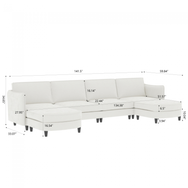 Clearance 218 Sets American Modular Sofa | Bulk Discounts Available - Image 13