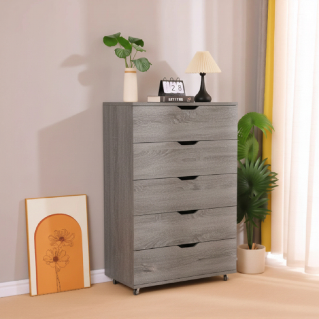5-Drawer Storage Cabinet - Durable Home Organizer | Bulk Wholesale Discounts - Image 4