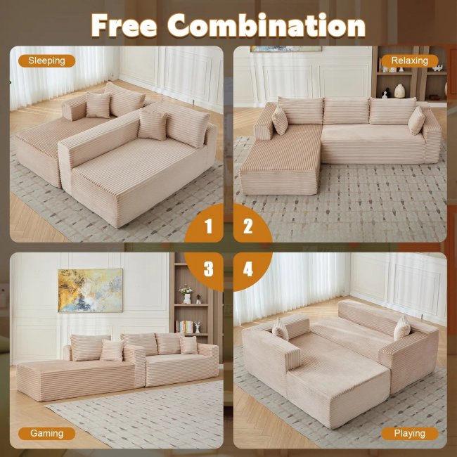 American Modular Sofa Set - Comfortable Seating | Wholesale Direct - Image 4