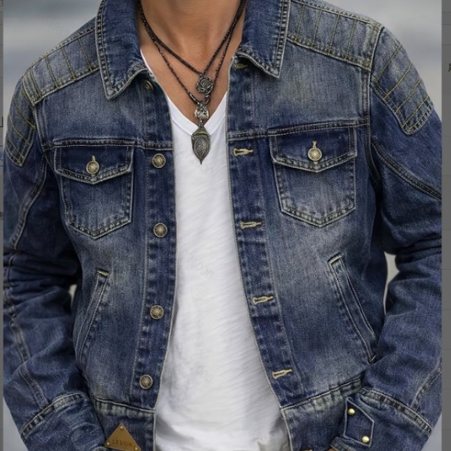 Denim Jackets 350pcs - Stylish Comfort | Bulk Custom Orders - Image 3