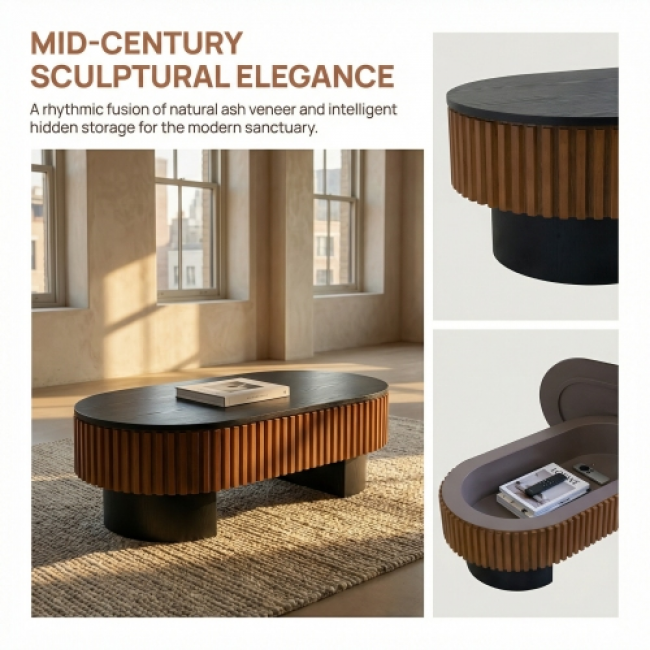 American Coffee Table 529 Set - Stylish Home Decor | Wholesale Discounts - Image 15