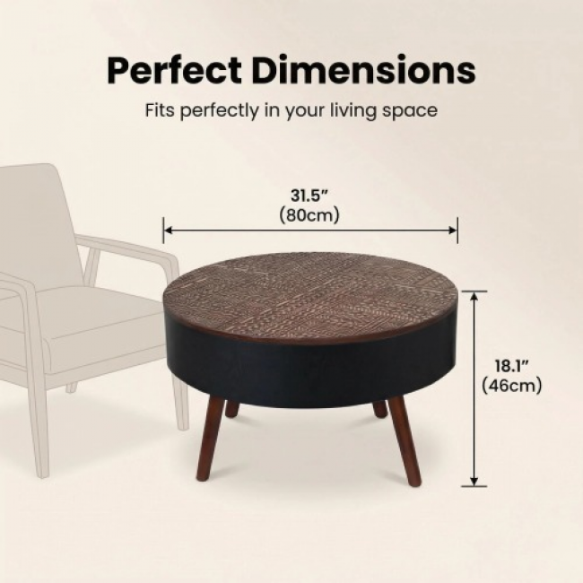 American Coffee Table 529 Set - Stylish Home Decor | Wholesale Discounts - Image 2