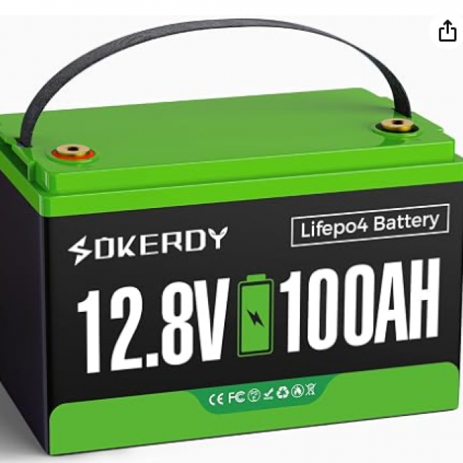 Lithium Iron Phosphate 100AH Battery - Long-Lasting | Factory Direct - Image 2