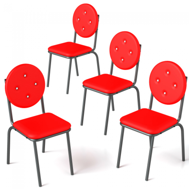 4-Piece Bar Stool Set - 32 Sets | OEM Customizable - Image 7