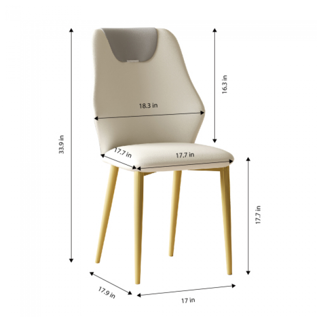 PU Leather Dining Chairs - Comfortable Seating | Wholesale Discounts - Image 1