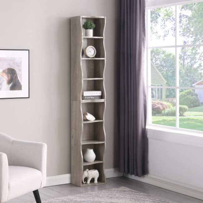 American Desk Bookcase 1237 Set - Stylish Storage | Bulk Discounts - Image 8