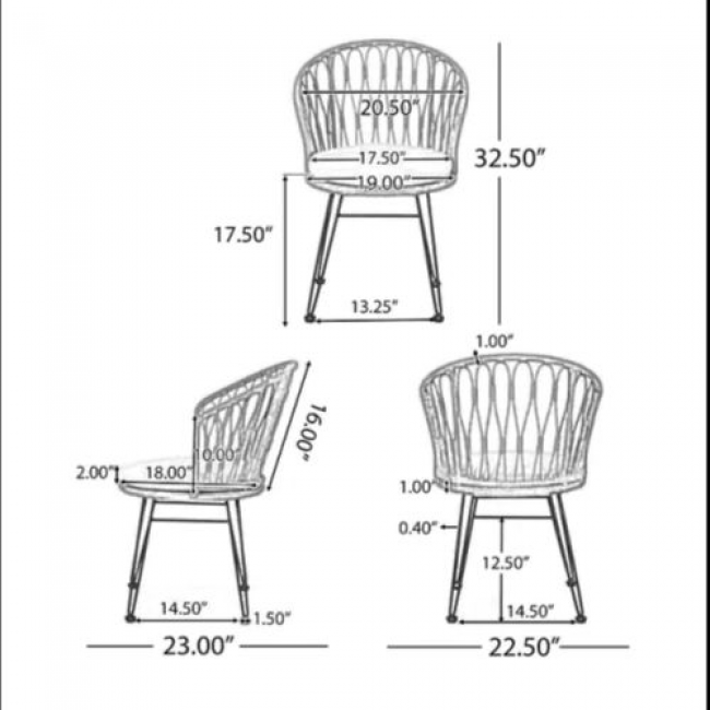 Outdoor Chairs 173 Sets - Comfortable Seating | Bulk Discounts Available - Image 3