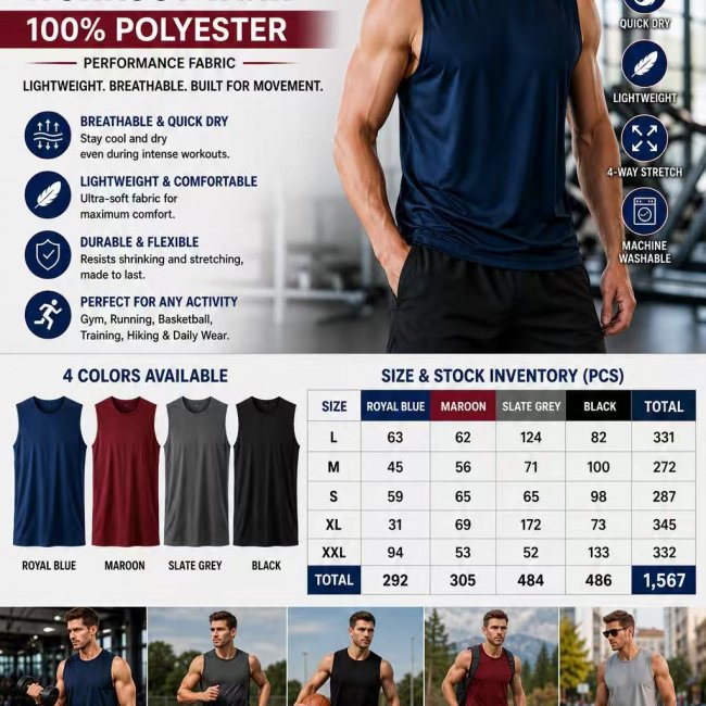 Bulk Plain T-Shirts | 220K PCS Wholesale Deal - Image 1