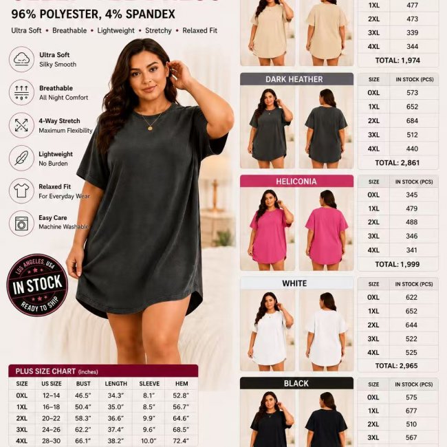 Bulk Plain T-Shirts | 220K PCS Wholesale Deal - Image 6