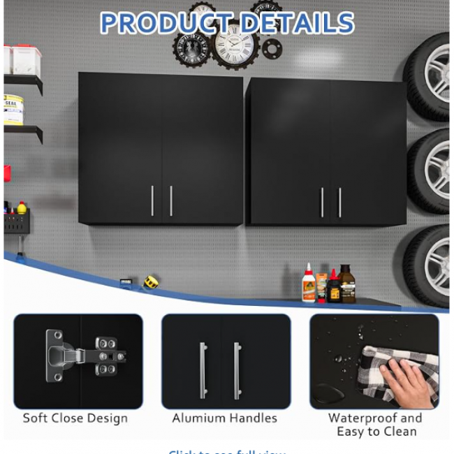 Large 35-Inch Wall Cabinet - P2 Board & Soft Close Hinges | Wholesale & Custom Logo - Image 7