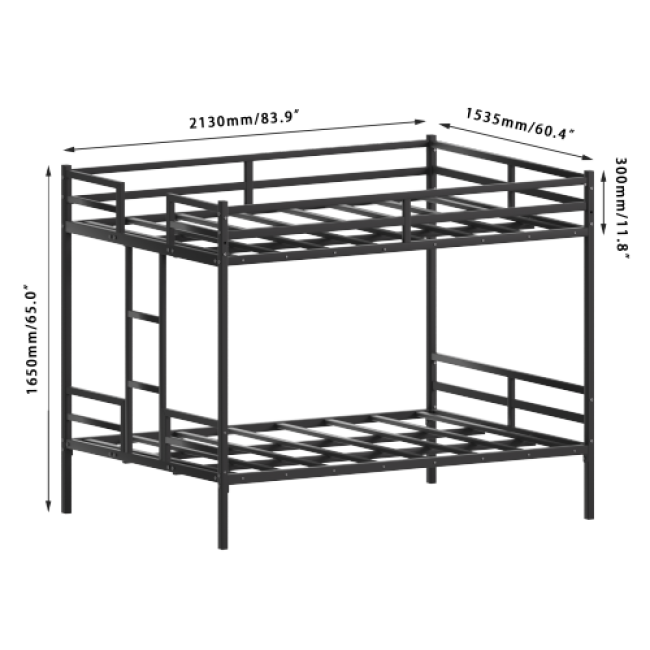 Bunk Bed with Slide - Fun & Durable | Wholesale & Custom Logo - Image 2