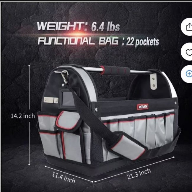 200-Piece Tool Bag Set - Durable Storage | Bulk Wholesale Deals - Image 2
