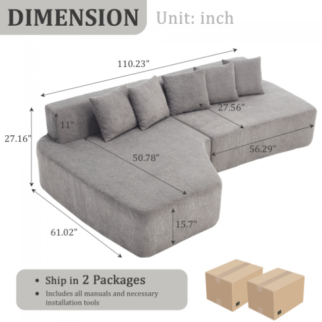 Modular Sofa Sets 68pc Discount - Comfortable Living | Bulk Warehouse Savings - Image 2
