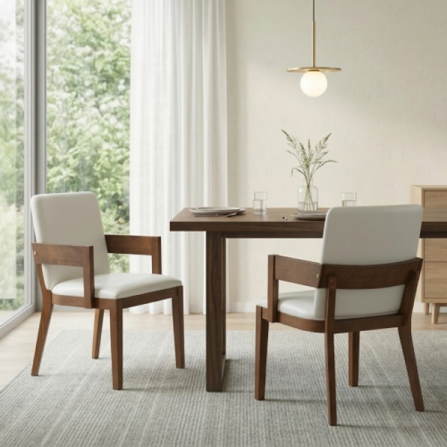 Soft Upholstered Dining Chairs - Comfortable Seating | Wholesale Bulk Options - Image 3