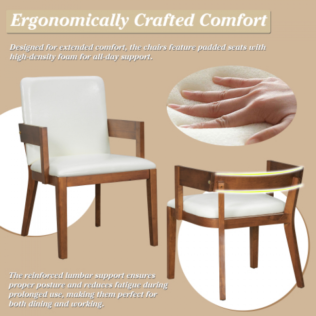 Soft Upholstered Dining Chairs - Comfortable Seating | Wholesale Bulk Options - Image 8