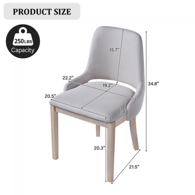 American Dining Chairs 333 Set - Comfortable Seating | Factory Direct Wholesale - Image 3