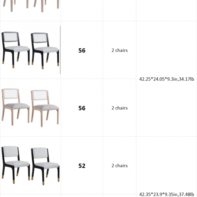 American Dining Chairs 333 Set - Comfortable Seating | Factory Direct Wholesale - Image 12