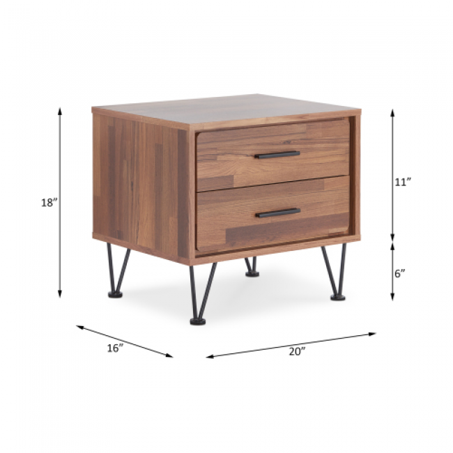 Bedside Table 3611 Set - Stylish Storage | Bulk Orders Available - Image 5