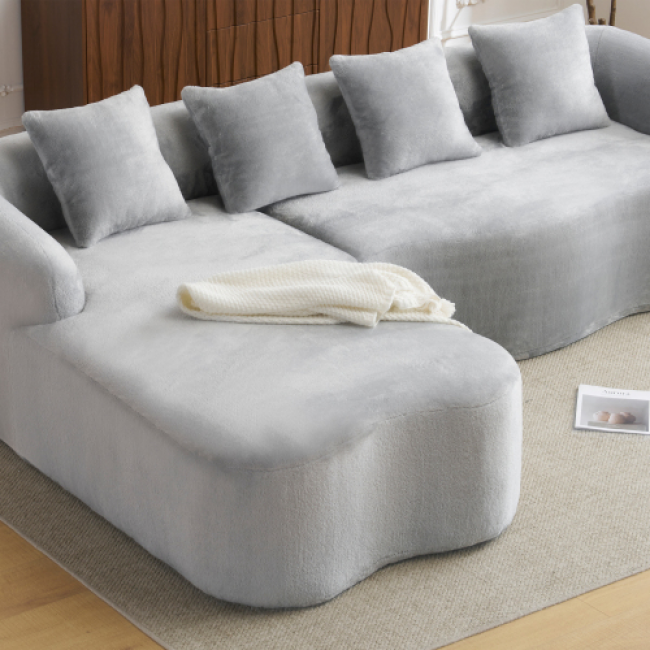 L-Shaped Sectional Sofa - Comfortable Living | Wholesale Bulk Orders - Image 1