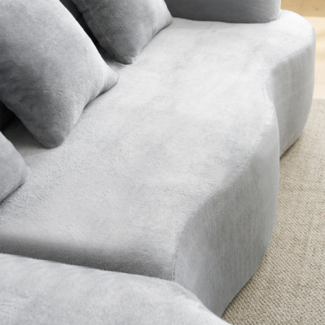 L-Shaped Sectional Sofa - Comfortable Living | Wholesale Bulk Orders - Image 4