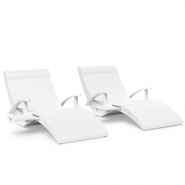 Aluminum Pool Lounge Chairs - 131pcs Comfortable | Bulk Wholesale - Image 1