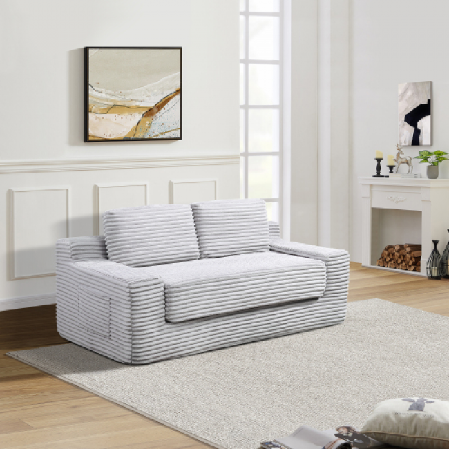 Convertible Sofa Bed 256 Set - Comfortable Seating | Wholesale Direct - Image 3