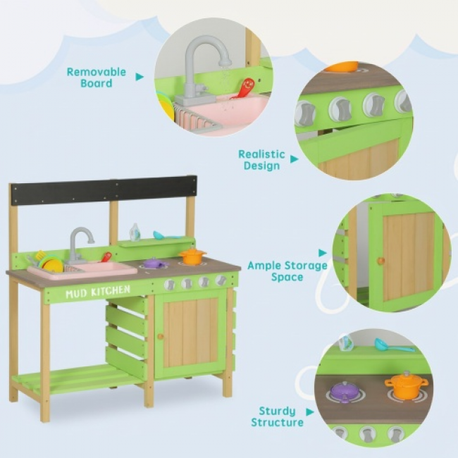 Children's Play Kitchen Set - 83pc | Bulk Wholesale Available - Image 6